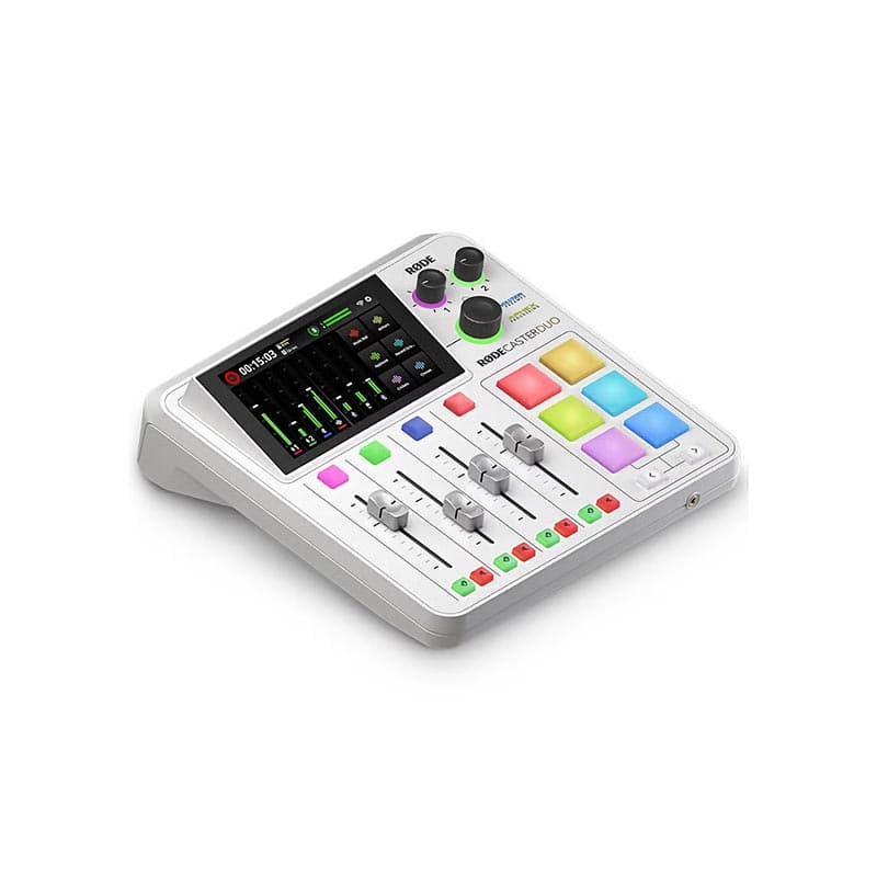 RODE Caster Duo Integrated Audio Production Studio - White