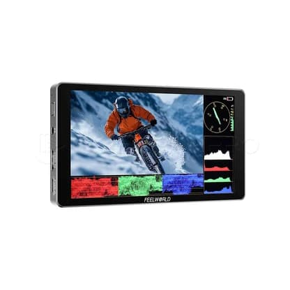FEELWORLD P6XL 6" Built-In Battery On Camera Monitor