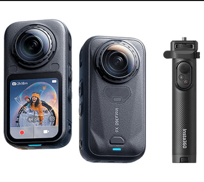 INSTA360 X6 Travel Bundle Midnight Black - Midnight Black
